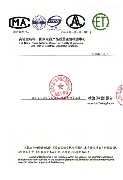 檢驗(yàn)報(bào)告
