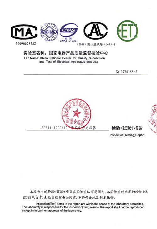 檢驗(yàn)報(bào)告